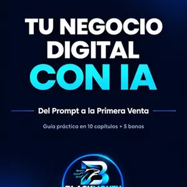 Portada de Tu Negocio Digital con IA: Del Prompt a la Primera Venta